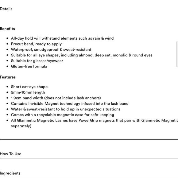 Glamnetic Invisible Magnetic Half Lashes - Picture 5 of 6